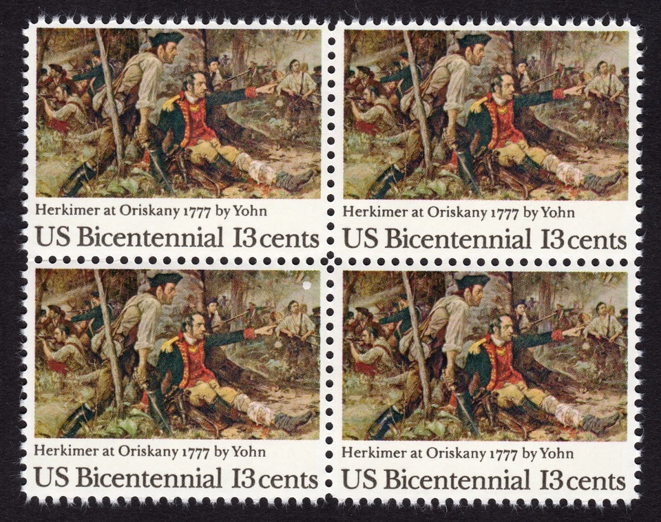 Scott #1722 Battle of Oriskany Block of 4 Stamps - MNH - Image 1 of 1