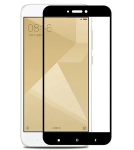 For XIAOMI REDMI NOTE 4X CURVED SCREEN PROTECTOR 9D FULL COVER TEMPERED GLASS - Picture 1 of 11