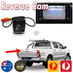 Back Up Rear View Tailgate Reverse Camera For Toyota Hilux 2WD 4WD Ute 2005~2015 - Picture 1 of 12