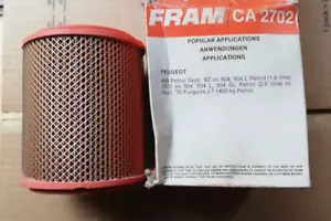 Fram Air Filter CA2702 suits Peugeot 404, 504, & Furgone - Picture 1 of 3