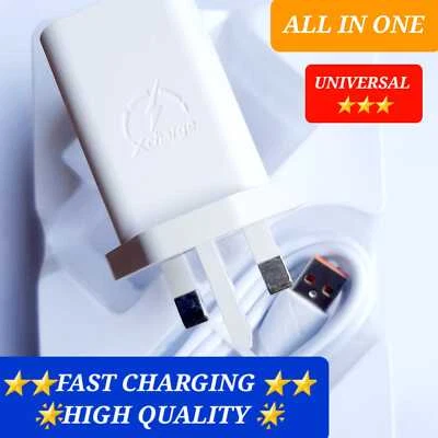 Fast Charger Cable For Samsung Wall USB Galaxy Tip-C For Any Android Type Super - Image 1 of 4