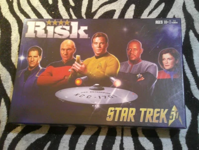 Hasbro RISK Star Trek 50th Anniversary Edition Board Game Complete - Image 1 of 3