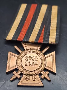 Ehrenkreuz des Weltkrieges für Frontkämpfer Orden Militaria Spange D.R.P. RAR - Bild 1 von 3