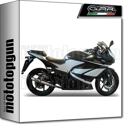 ESCAPE GPR CAT DEEPTONE ACERO INOXIDABLE KAWASAKI NINJA 250 R 2011 11 2012 12 Foto 1 de 3