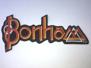 Parche Bonham Iron On Patch 3.5"x8" parche de música rock de los años 90 - Imagen 1 de 4