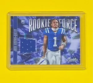 Parche camiseta Panini Absolute Josh Downs Rookie Force 2023 Colts #RF-20 RC 🔥 - Imagen 1 de 3