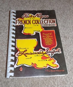 Paul Naquin's French Collection Cookbook Volume I Louisiana Seafood Very Good - Imagen 1 de 15