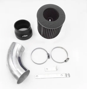 AirX Racing Black For 1993-2001 BMW 540i 4.0L 4.4L V8 Air Intake Kit + Filter - Foto 1 di 3
