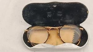 Lesebrille,Nickelbrille,i.Org.Blechetui,Antik,Sammlerstück,Sehstärke 2-2,5,Erbe - Bild 1 von 14