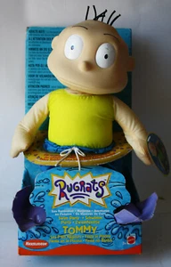 VINTAGE 1999 RUGRATS TOMMY SWIM PARTY PLUSH DOLL FLOATING INNER TUBE MATTEL NEW! - Picture 1 of 7