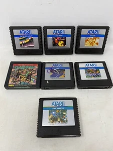 Atari 5200 Lot Of 7 Games PAC Man Breakout Congo Raiders Soccer Football Qix - Picture 1 of 16