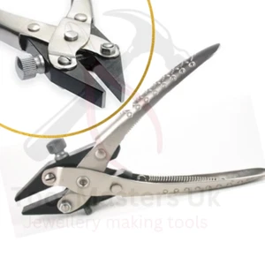 Flat Nose smooth Jaws adjustable Parallel pliers for jewellery & crafts making - Picture 1 of 3