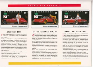 Phonecards Australia 1993 Spies Hecker set of 3 magnetic mint in original pack - Imagen 1 de 2