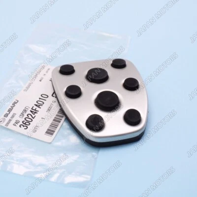 Original OEM SUBARU IMPREZA WRX STI BRZ LEGACY Embrague/Pedal de freno Pastilla de ALUMINIO Foto 1 de 4