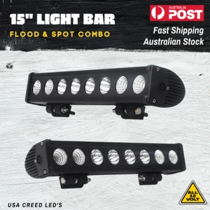 Zenot Pro Series Spot Led Light Bar Combo 15″ Inch 20 Watt Lifespan 30000+ Hours - Picture 1 of 6