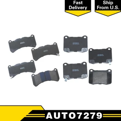 Pastillas de freno delanteras traseras STOP BY BENDIX 2 PIEZAS para Lexus IS F Foto 1 de 4