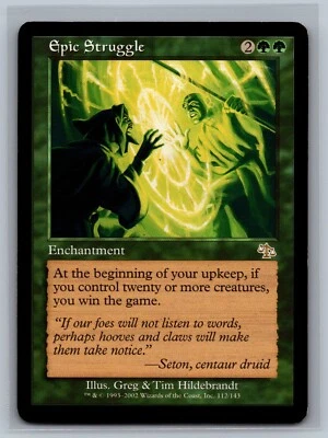 Magic The Gathering Judgment Epic Struggle #112/143 MTG TCG CCG - Image 1 of 2
