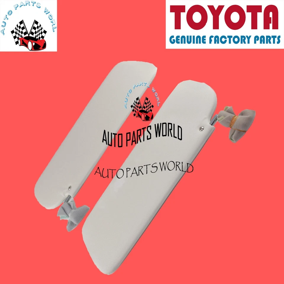 OEM Toyota 79-84 Land Cruiser Bj40 Fj40 Fj55 Sun Shade Visors Visor Set Genuine