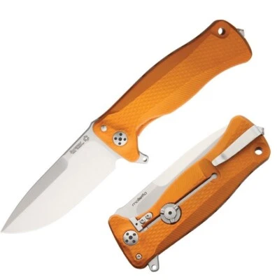 Cuchillo Plegable LionSTEEL SR11 3.5" Herramienta para Dormir Hoja de Acero Mango de Aluminio Foto 1 de 3