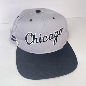 Chicago White Sox Script American Needle Snapback Hat Cap Kemper Vintage 90s - Picture 1 of 7
