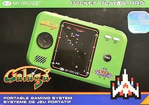 My Arcade Galaga/Galaxian Pocket Player Pro 2 en 1 jeux vidéo portables, 2,75"