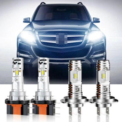 Kit de faros LED blancos Hi Lo para Mercedes-Benz CLA250 2014 2015 2016 2019 Foto 1 de 4