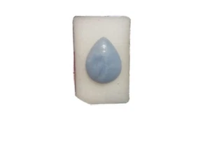 Angelit Anhydrit Angelite Cabochon 28,2x22,2 mm 29 ct. N. U29331 - Foto 1 di 1