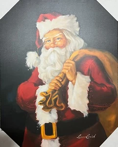 2024 Dollaro Generale Babbo Natale Quadro/Stampa di Susan Comish 22X28 - Foto 1 di 2