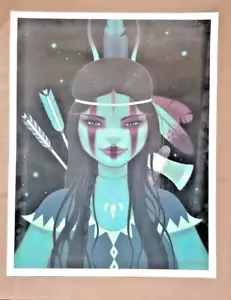 TARA MCPHERSON DREAM HUNTER LITHO WET SIGNED 2018 OPEN EDITION 19 X 15" - Picture 1 of 6