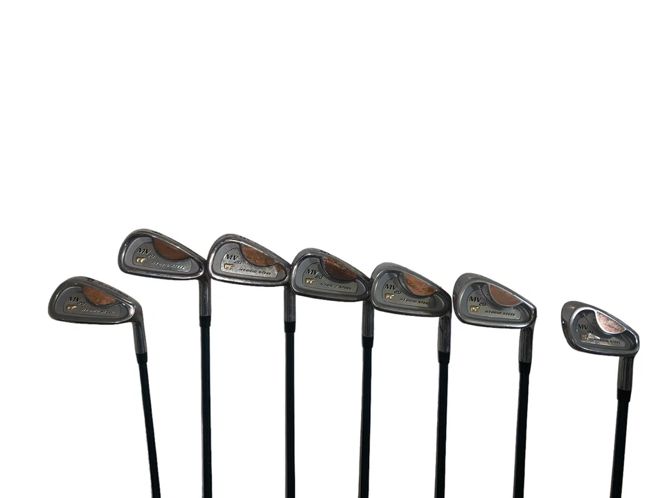 Hierros híbridos de acero MV20 Golden Bear P,4,5, 6,7, 89 Optiflex diestro Nicklaus Foto 1 de 4