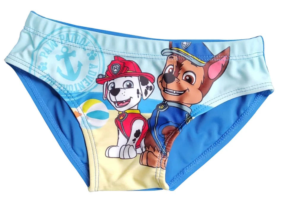 Badehose Paw Patrol Chase und Marshall Kinder Jungen blau Größe 74- 6 (Auswahl) - Bild 1 von 1