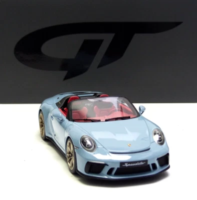 Porsche 911 (991.2) Speedster Anno 2019 Meissener-Blue 1:18 GT408 GT SPIRIT - Immagine 1 di 4