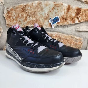 Nike Air Jordan CP3 III Chris Paul Tribute Uomo Taglia 15 Nero Cemento Elefante - Foto 1 di 14