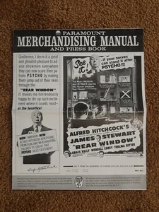 HECKSCHEIBE Merchandising & Pressbook, Original 1962, GRACE KELLY, JAMES STEWART - Bild 1 von 3