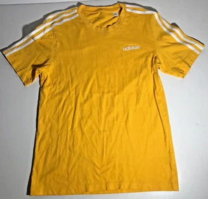 Adidas Yellow T-Shirt Size Medium 2019 - Foto 1 di 6