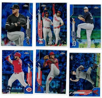 2020 Topps Chrome Update Sapphire Baseball Cards (Complete your set) - Image 1 of 2