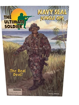 De colección 2000 Ultimate Soldier 1/6 US Navy SEAL Jungle Ops - Nuevo en caja Foto 1 de 4