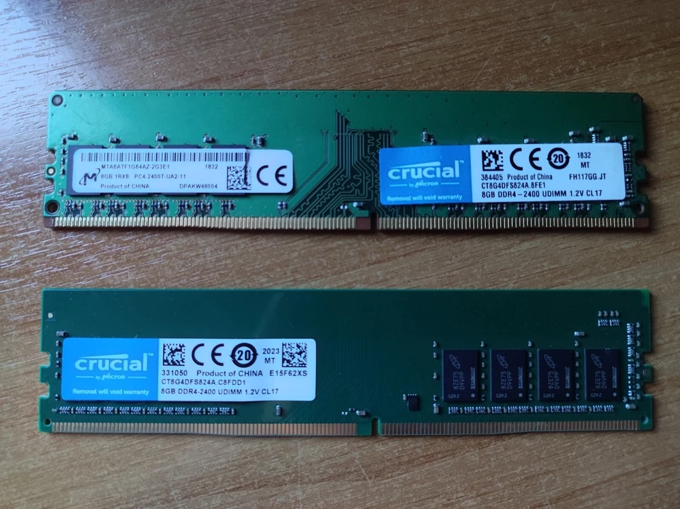 Ram ddr4 16gb (2x8Gb) Crucial - Immagine 1 di 1