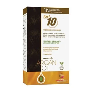 One 'N Only Argan Oil Fast 10 Permanent Hair Color Kit-Choose Yours - Picture 1 of 1