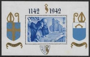 BELGUIM - 1942 KLEINBOGEN - SC # B304 "1142 - 1942" OVPT - LEICHT MONTIERT POSTFRISCH - Bild 1 von 2