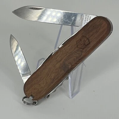 Victorinox Officier Suisse Mango de Madera 6 Pliegables Multi Herramienta/Cuchillo -Mango de Nogal Foto 1 de 4
