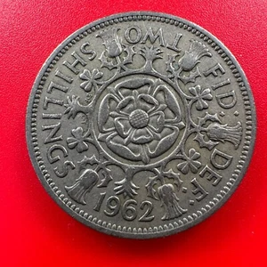 UNITED KINGDOM 2 SHILLINGS 1962 - Picture 1 of 2