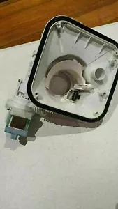 Smeg dishwasher sump manifold & drain pump (SR2).. - Picture 1 of 12