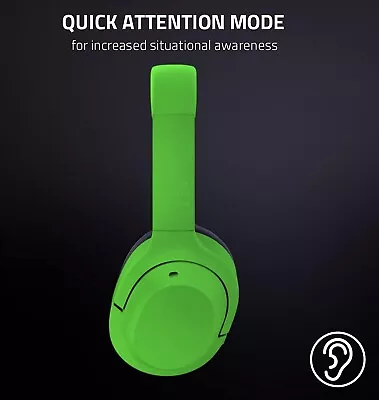 Auriculares inalámbricos de baja latencia Razer Opus X: cancelación activa de ruido (ANC) - B Foto 1 de 2