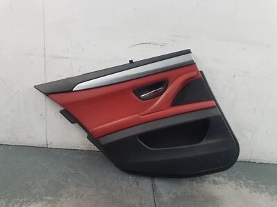 2013 BMW M5 F10 Left Rear Driver Door Panel #3439 A9 - Image 1 of 4