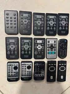 Lot 15 Pioneer Sony Kenwood  Aftermarket Car Stereo head unit Radio Remotes - Picture 1 of 2