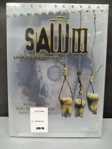 Saw III - Unrated Edition Full Screen DVD Brand New Sealed -2006 - Picture 1 of 3