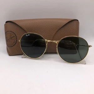 GAFAS DE SOL DE AVIADOR OVALADAS CHAPADAS EN ORO BAUSCH & LOMB RAY BAN RARAS DE COLECCIÓN con estuche - Imagen 1 de 6