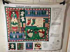 Starlight Angels By Leslie Beck Fabric Panel - Picture 1 of 6