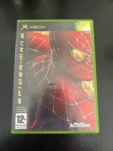 XBOX GAME 1ST GENERATION SPIDER-MAN 2 SPIDERMAN / COMPLETE FR / GOOD CONDITION - Picture 1 of 8
